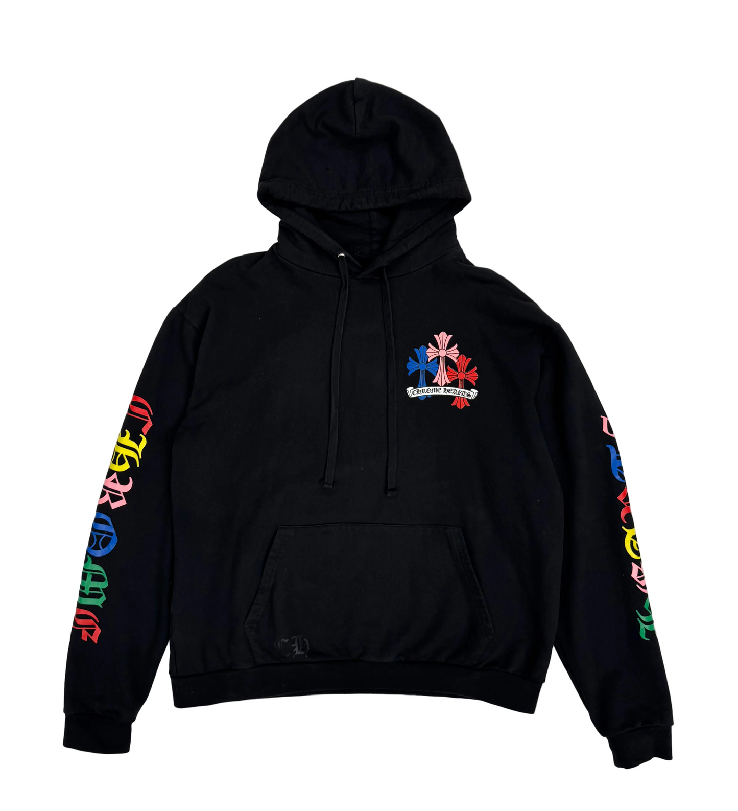 Chrome Hearts Multi Color Cross Cemetery Hoodie (Pre-Owned)