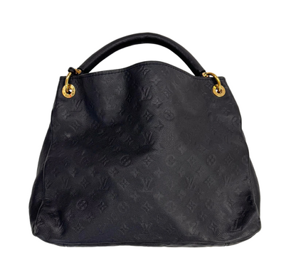 Louis Vuitton Black Empreinte Artsy Hobo MM (Pre-Owned)