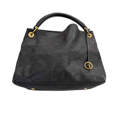 Louis Vuitton Black Empreinte Artsy Hobo MM (Pre-Owned)