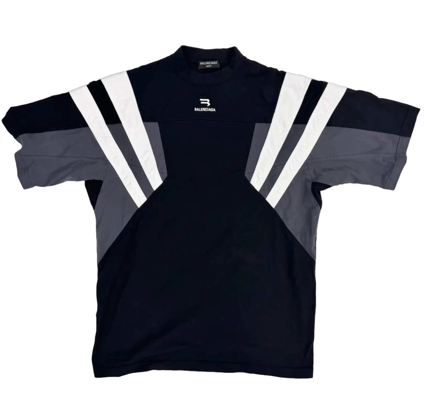 Balenciaga 3B Embroidered Logo Ski Tee