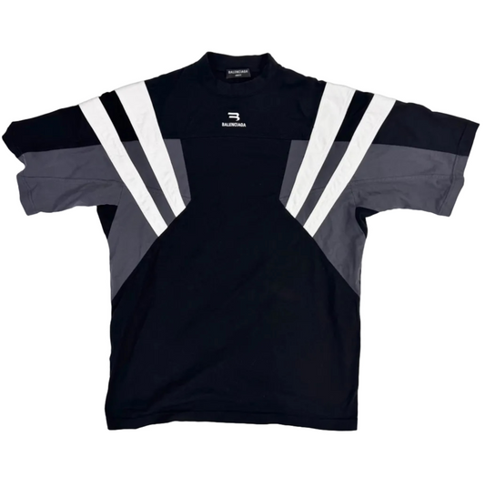Balenciaga 3B Embroidered Logo Ski Tee