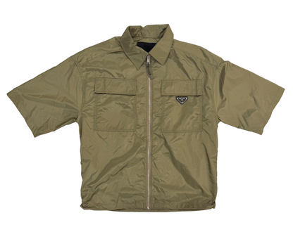 Prada Short-Sleeve Re-Nylon Shirt (Pre-Owned)