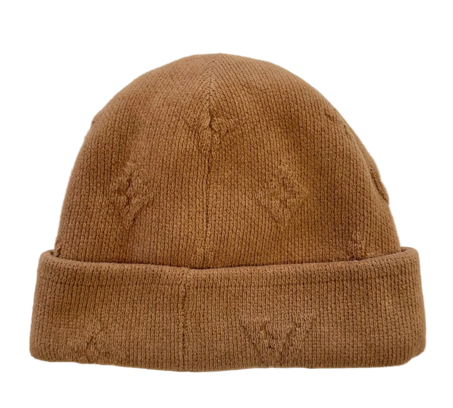 Louis Vuitton LV Crush Monogram Beanie Camel (Pre-Owned)