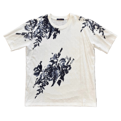 Louis Vuitton Summer Cotton Monogram Letter T-Shirt (Pre-Owned)