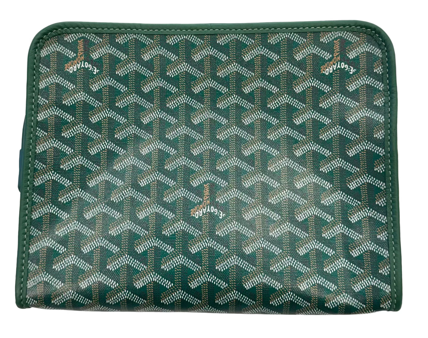 Goyard Jouvence Toiletry Bag MM Green (Pre-Owned)