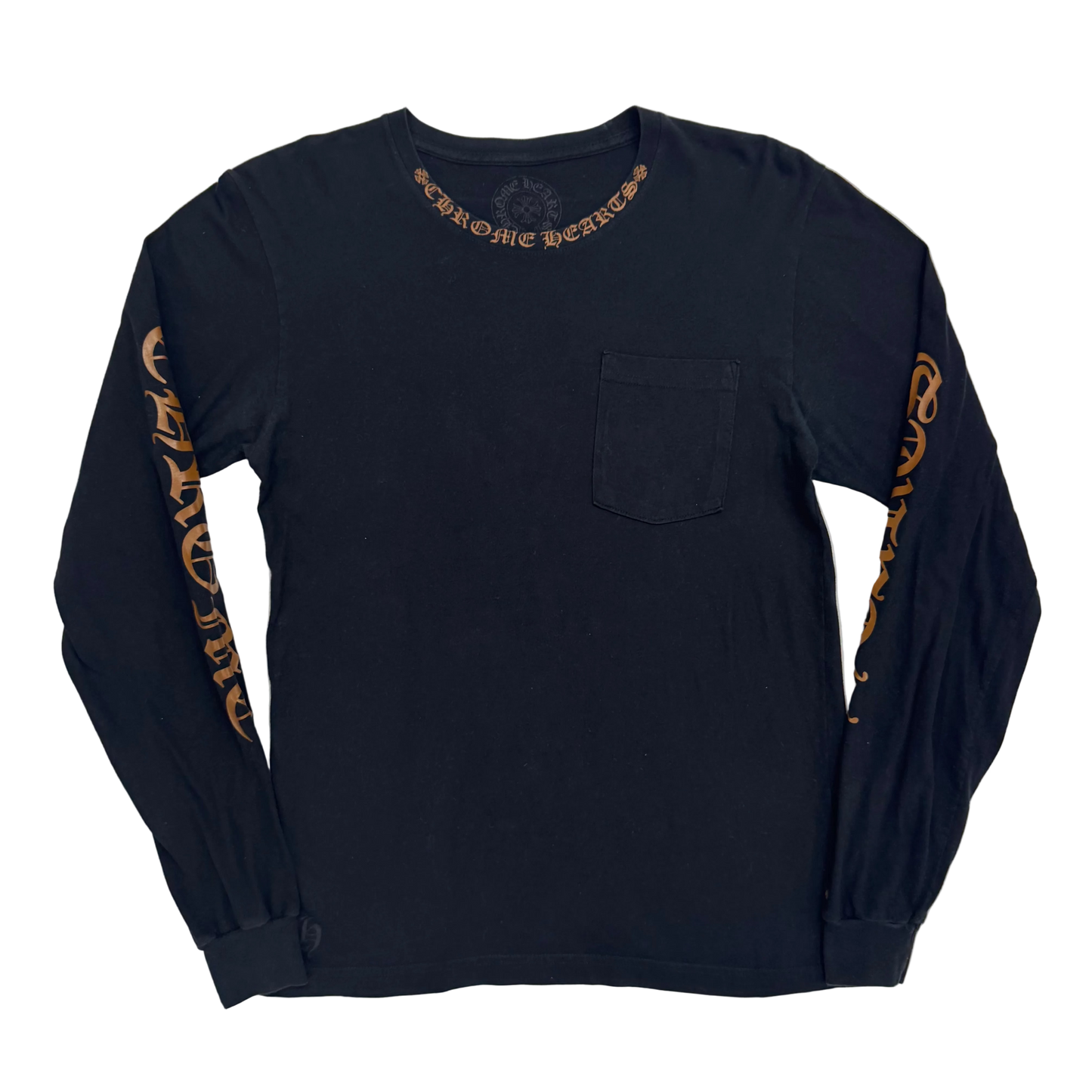 Chrome Hearts Neck Logo L/S T-Shirt (Pre-Owned)