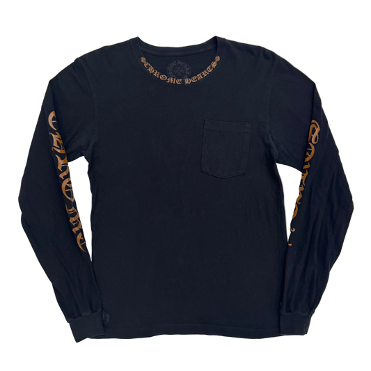Chrome Hearts Neck Logo L/S T-Shirt (Pre-Owned)
