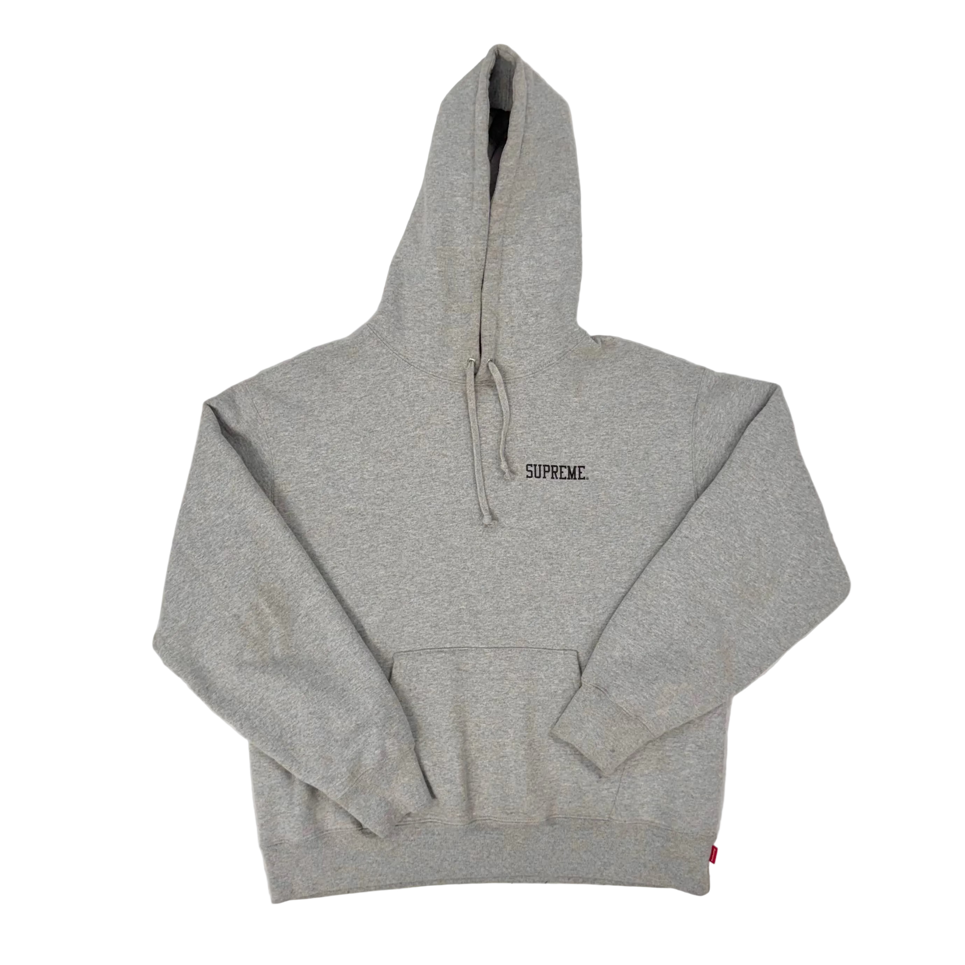 Supreme Anarchy Hooded Sweatshirt Heather Grey (Pre-Owned) – Drip Supreme Anarchy Hooded Sweatshirt Heather Grey (Pre-Owned) – Drip