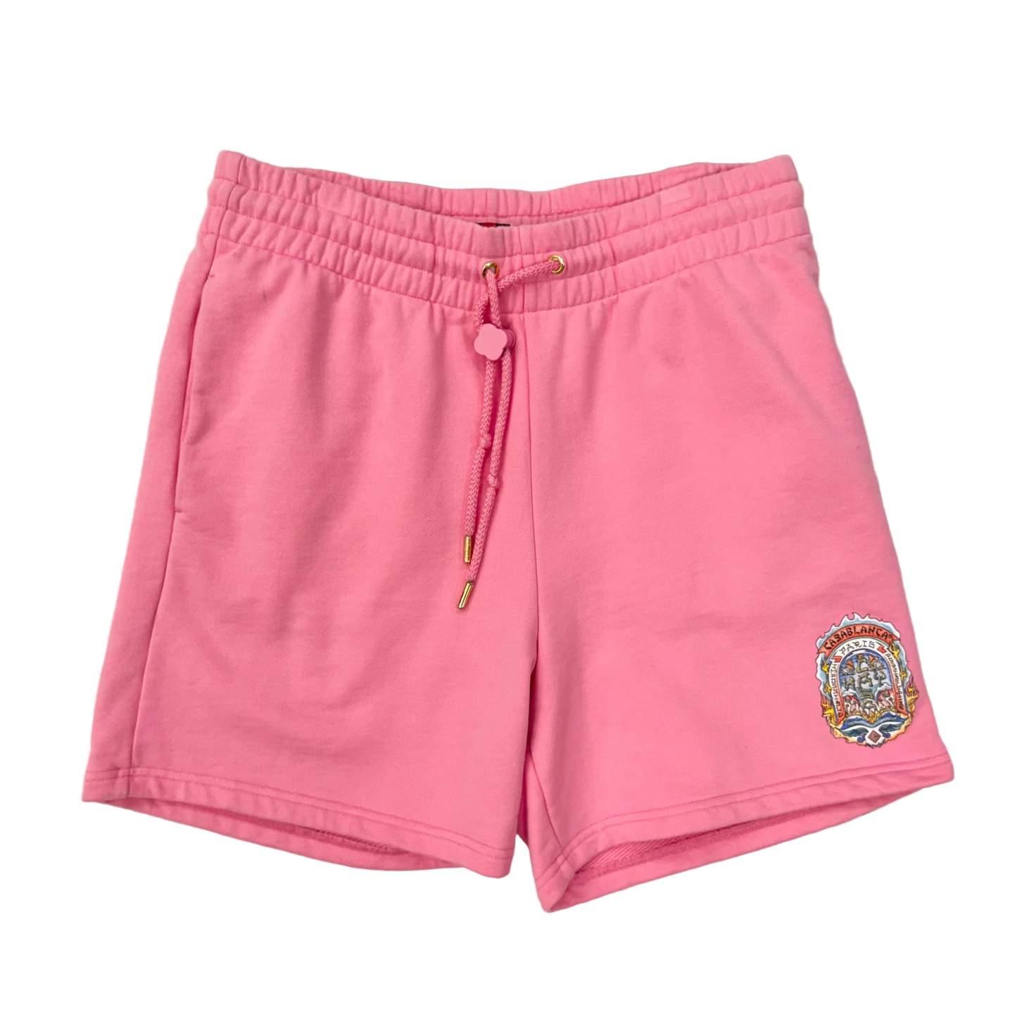Casablanca Way Skate Printed Shorts In Pink (Pre-Owned)