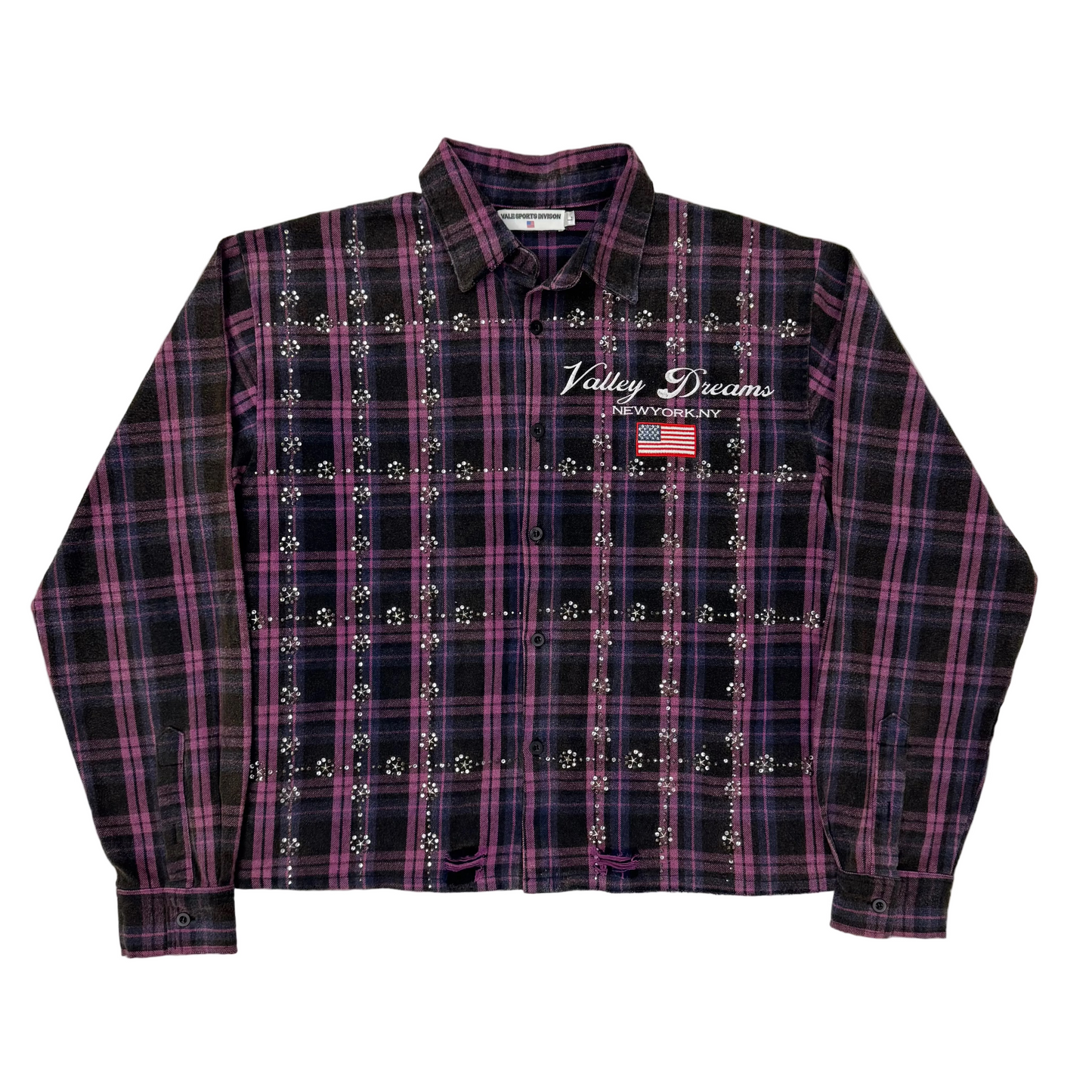 Vale Forever Valley Dreams Rhinestone Flannel (Pre-Owned)