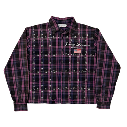 Vale Forever Valley Dreams Rhinestone Flannel (Pre-Owned)