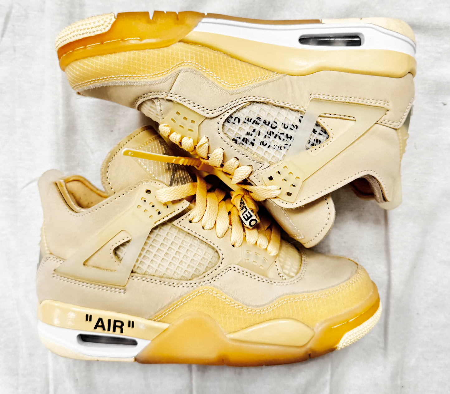 Jordan 4 Retro Off-White Sail (Women's) (Pre-Owned)