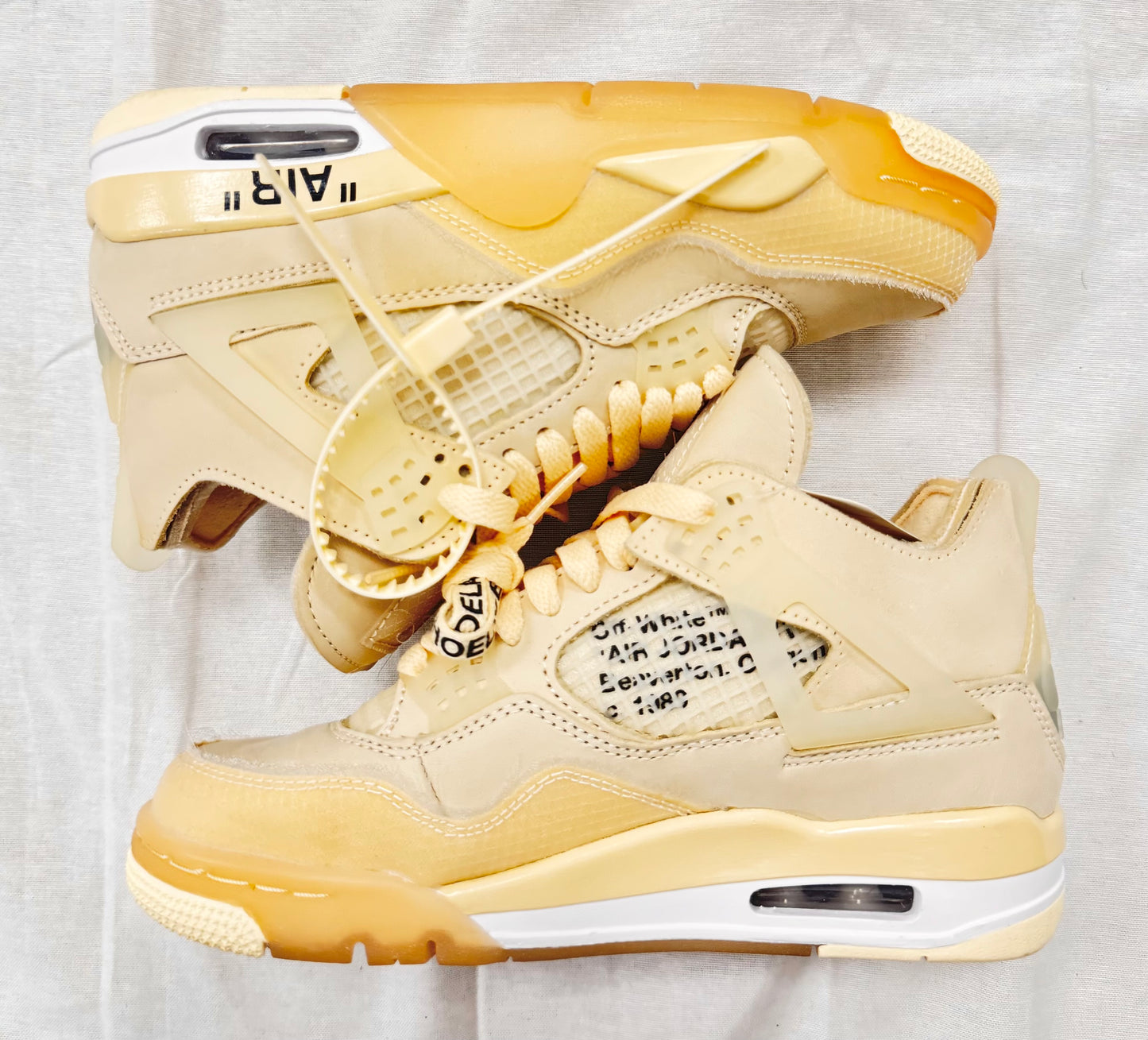 Jordan 4 Retro Off-White Sail (Women's) (Pre-Owned)