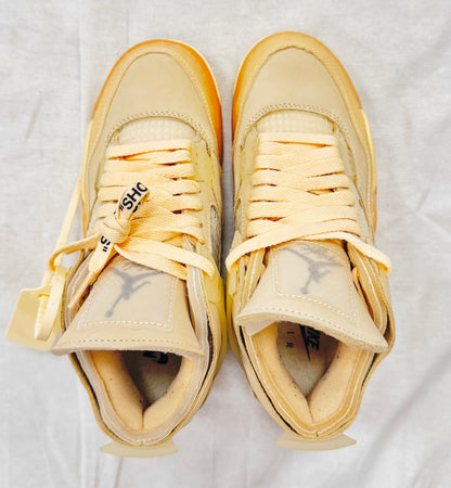 Jordan 4 Retro Off-White Sail (Women's) (Pre-Owned)