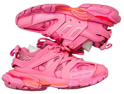 Balenciaga Wmns Track Sneaker 'Fluo Pink' (Pre-Owned)