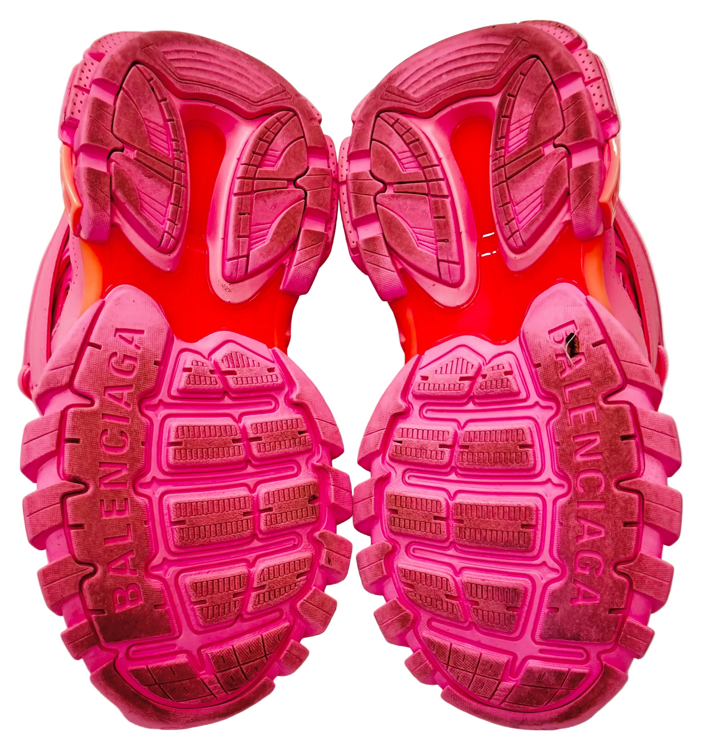 Balenciaga Wmns Track Sneaker 'Fluo Pink' (Pre-Owned)