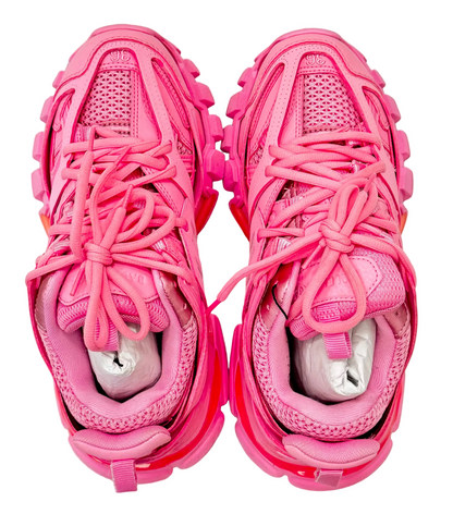 Balenciaga Wmns Track Sneaker 'Fluo Pink' (Pre-Owned)