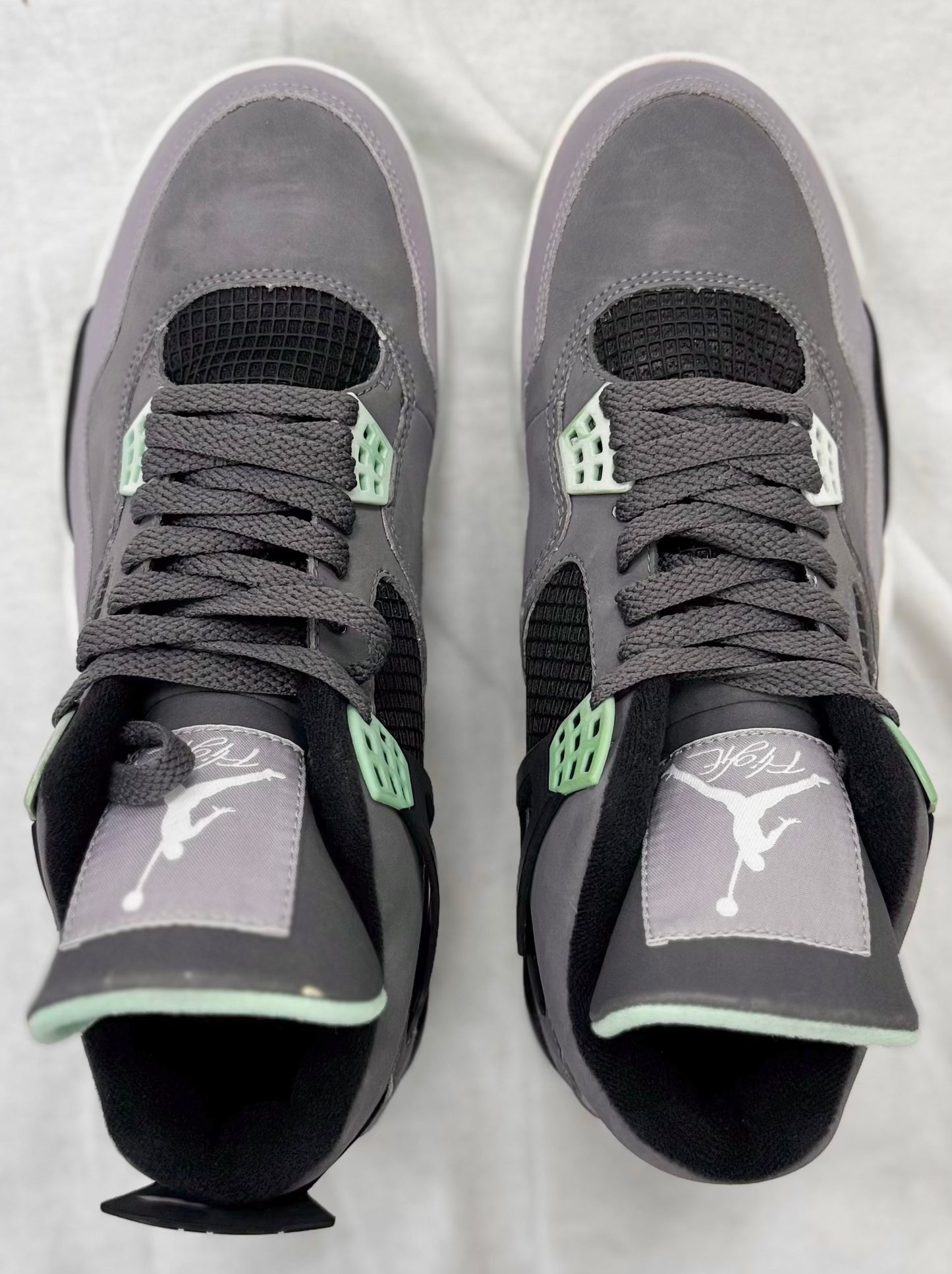 Jordan 4 Retro Green Glow (Flaw)