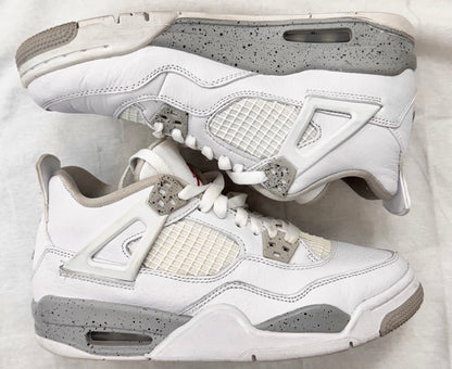 Jordan 4 Retro White Oreo (2021) (GS) (Pre-Owned)