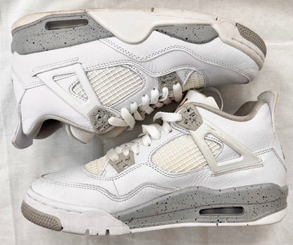 Jordan 4 Retro White Oreo (2021) (GS) (Pre-Owned)