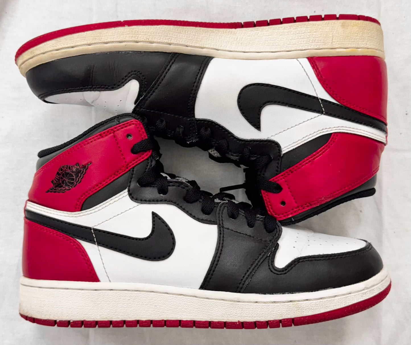 Jordan 1 Retro Black Toe (2013) (GS) (Pre-Owned)