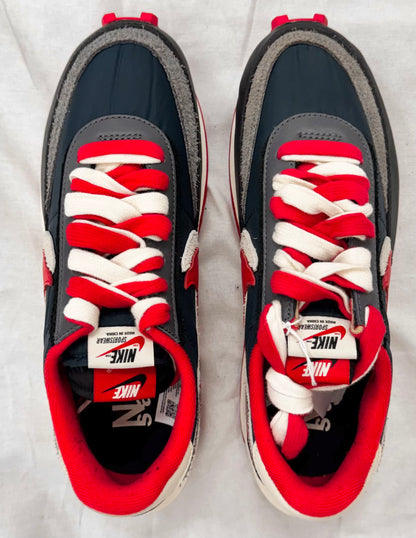 Nike LD Waffle sacai Undercover Midnight Spruce University Red (Pre-Owned)