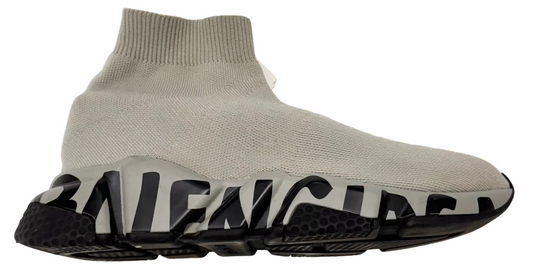Balenciaga Speed Graffiti Gray Gray (Pre-Owned)