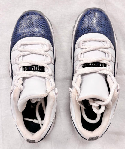 Jordan 11 Retro Low Snake Navy (2019) (GS) (Pre-Owned)