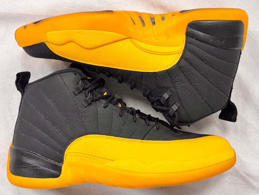 Jordan 12 Retro Black University Gold (No Box)