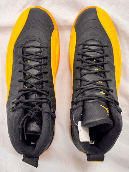 Jordan 12 Retro Black University Gold (No Box)