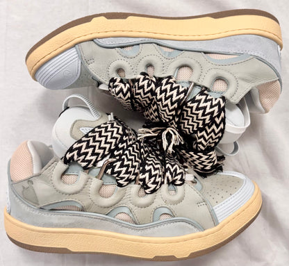 Lanvin Leather Curb Light Blue Gum (Women's) (Pre-Owned)