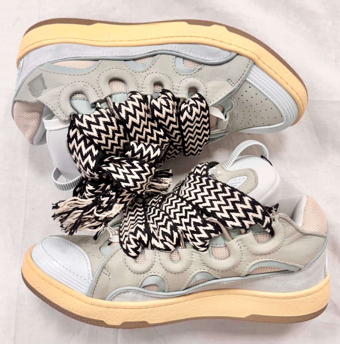 Lanvin Leather Curb Light Blue Gum (Women's) (Pre-Owned)