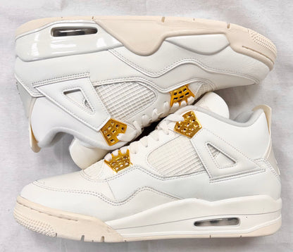 Jordan 4 Retro Metallic Gold (Women's) (Pre-Owned)
