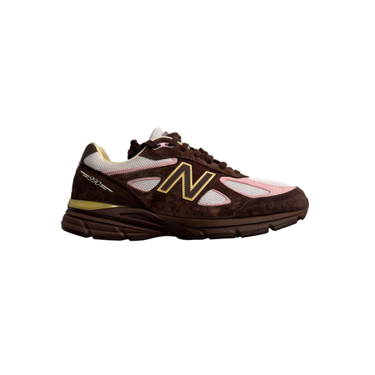 New Balance 990v4 MiUSA Pumpernickel Pink Chalk (Pre-Owned)