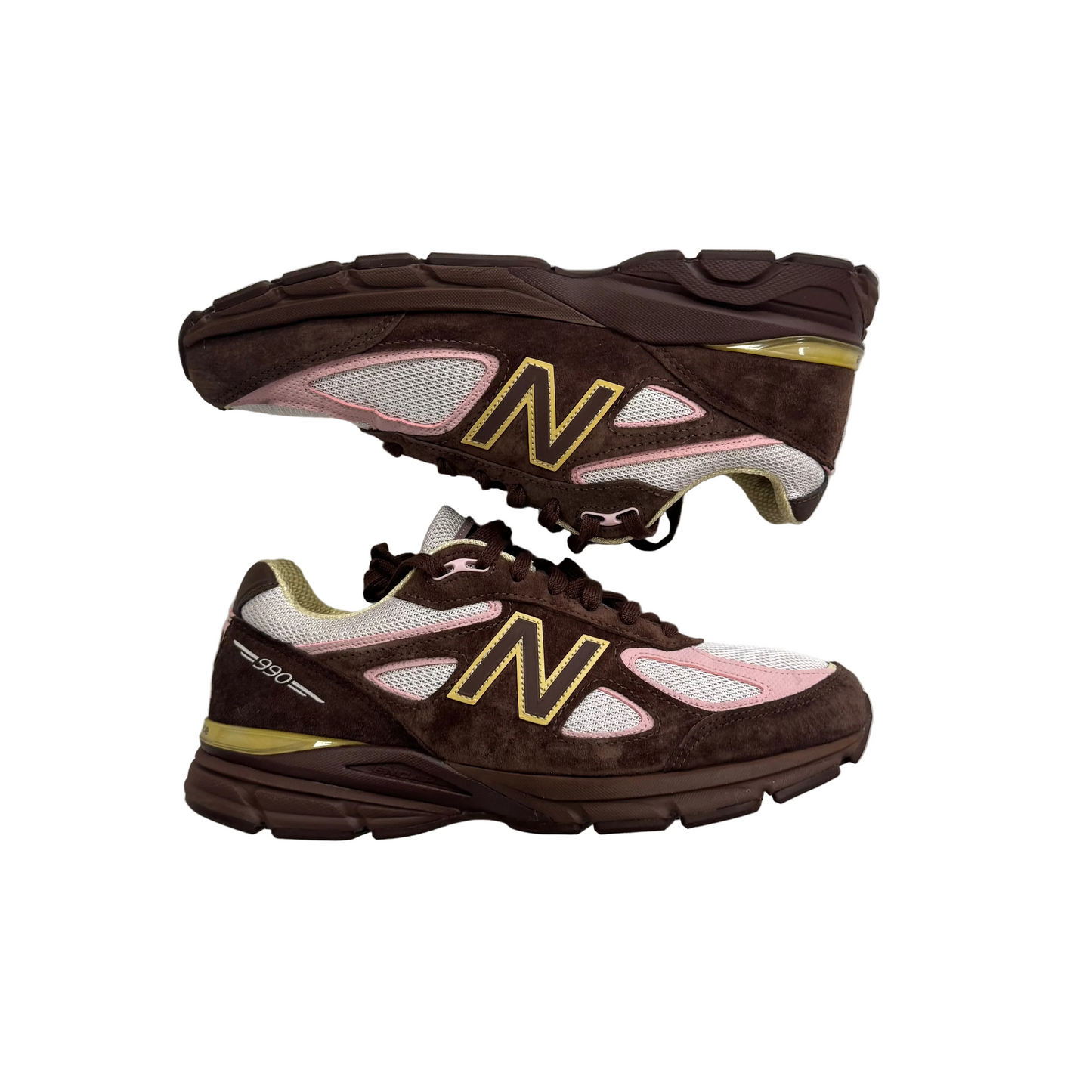 New Balance 990v4 MiUSA Pumpernickel Pink Chalk (Pre-Owned)