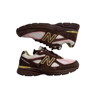 New Balance 990v4 MiUSA Pumpernickel Pink Chalk (Pre-Owned)
