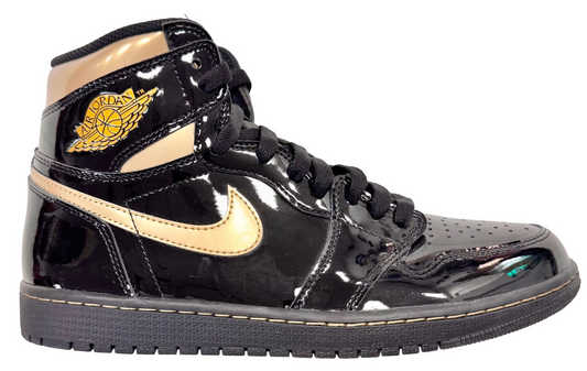 Jordan 1 Retro High Black Metallic Gold (2020 (Pre-Owned)