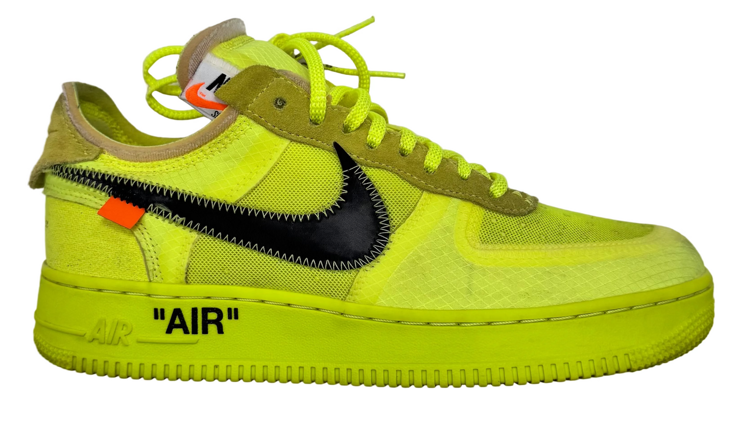 Nike Air Force 1 Low Off-White Volt (Pre-Owned)