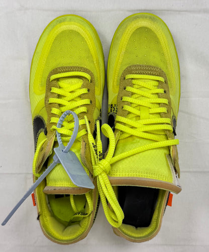 Nike Air Force 1 Low Off-White Volt (Pre-Owned)