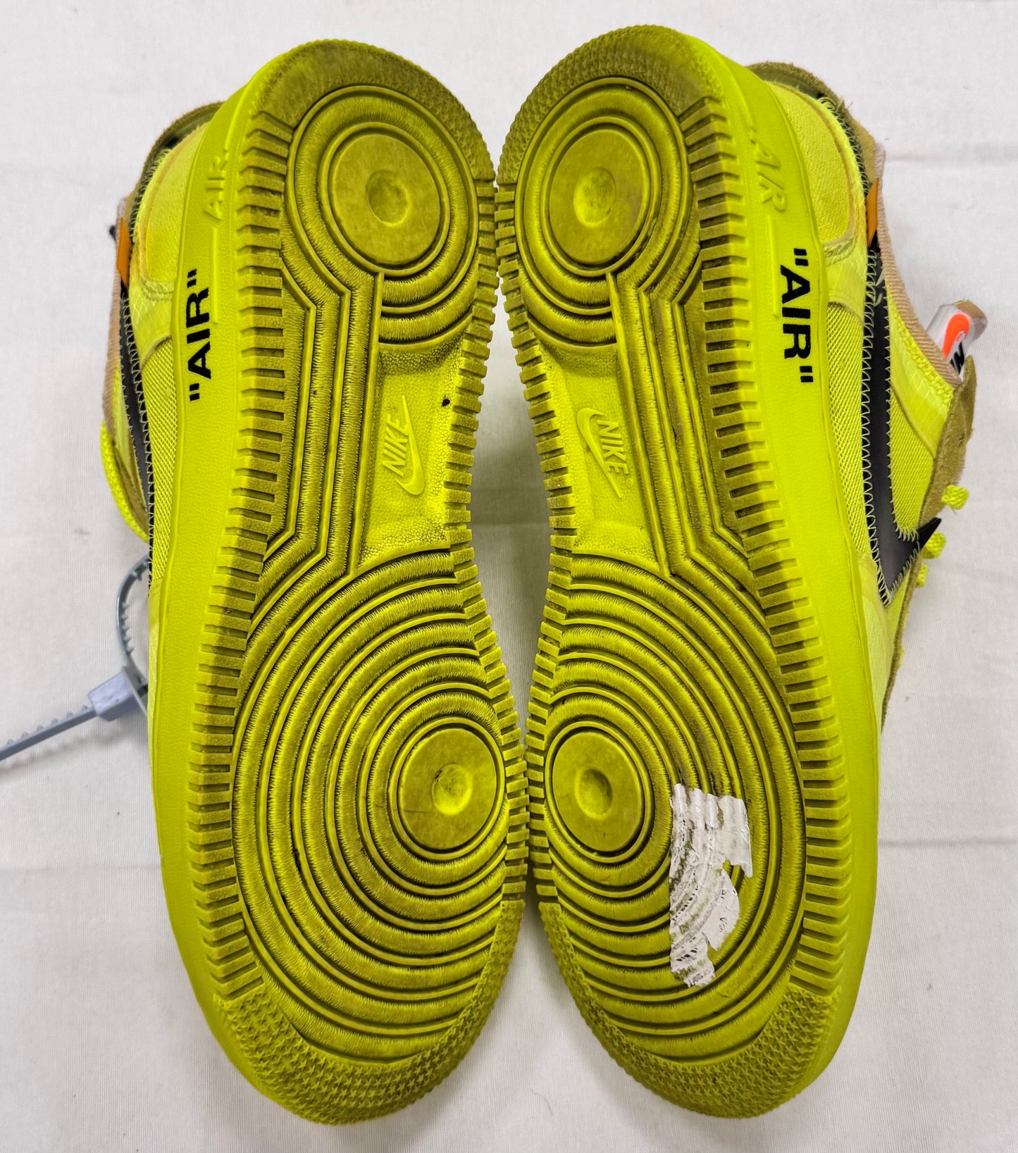 Nike Air Force 1 Low Off-White Volt (Pre-Owned)