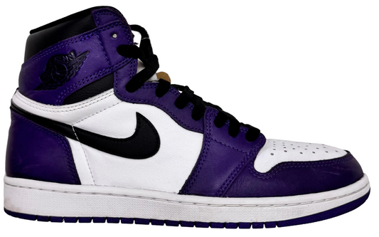 Jordan 1 Retro High Court Purple White (Pre-Owned)