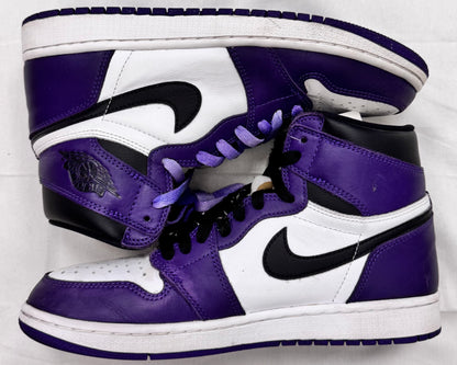 Jordan 1 Retro High Court Purple White (Pre-Owned)