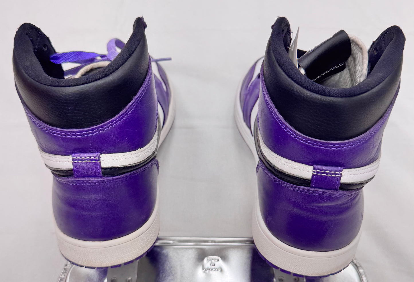 Jordan 1 Retro High Court Purple White (Pre-Owned)