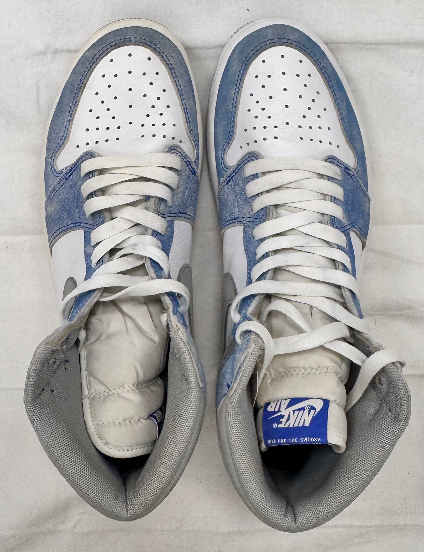 Jordan 1 Retro High Hyper Royal Smoke Grey (Pre-Owned)