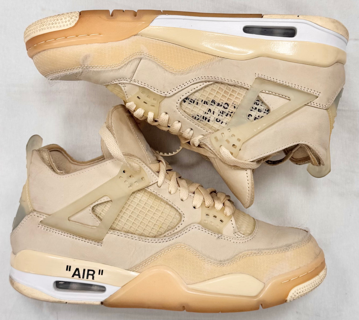 Jordan 4 Retro Off-White Sail (Women's) (Pre-Owned)