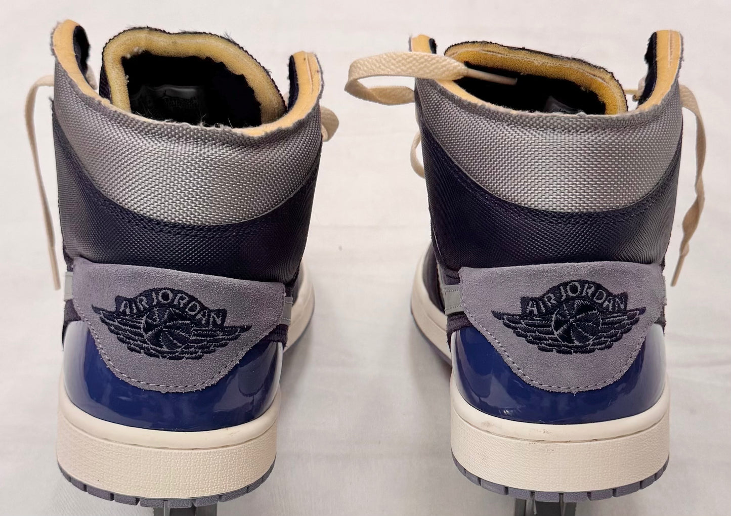 Jordan 1 Mid SE Craft Obsidian French Blue Ashen Slate White (Pre-Owned)