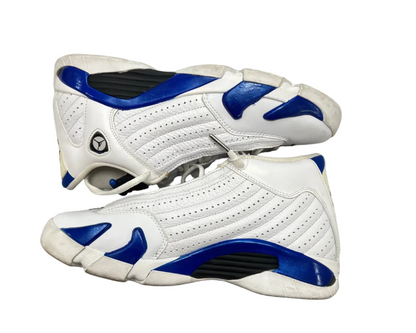 Jordan 14 Retro White Hyper Royal (GS) (Pre-owned)