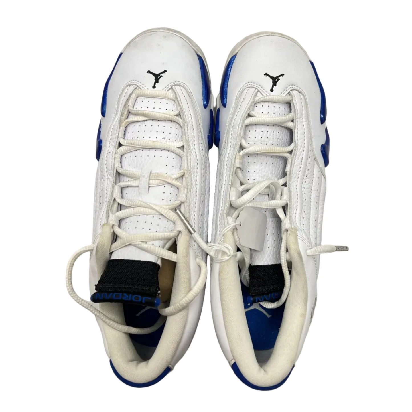 Jordan 14 Retro White Hyper Royal (GS) (Pre-owned)