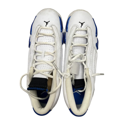 Jordan 14 Retro White Hyper Royal (GS) (Pre-owned)