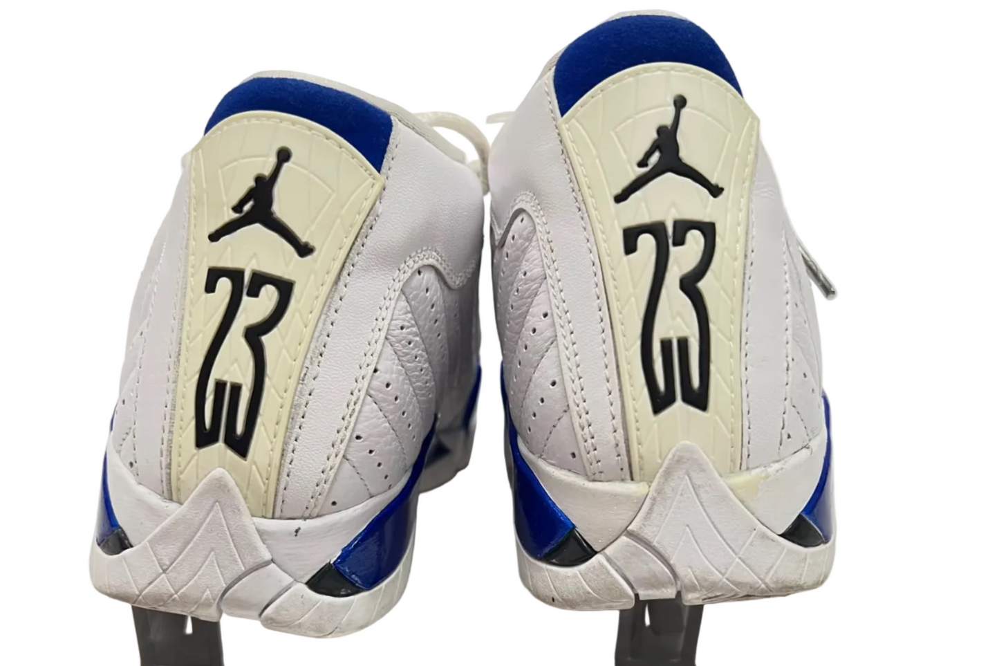 Jordan 14 Retro White Hyper Royal (GS) (Pre-owned)